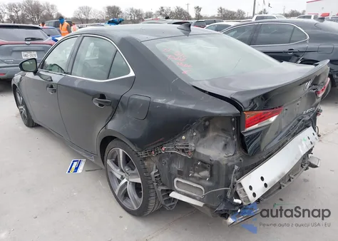 2017 Lexus Is 200T z USA, uszkodzony, nr VIN JTHBA1D29H5053087